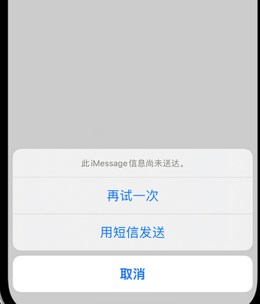 密山apple维修iPhone上无法正常发送iMessage信息